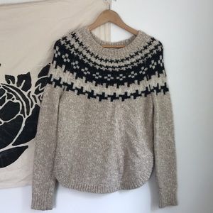 Madewell Nordic sweater